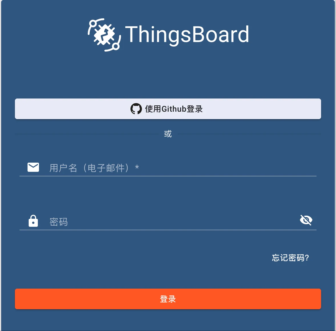 login-github-page-in-thingsboard