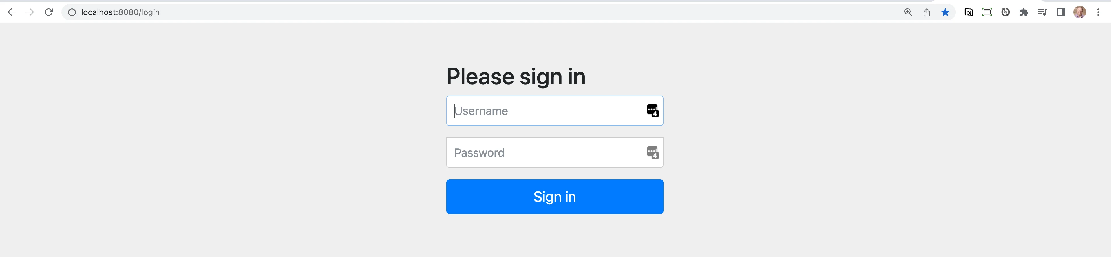 Spring Security Login